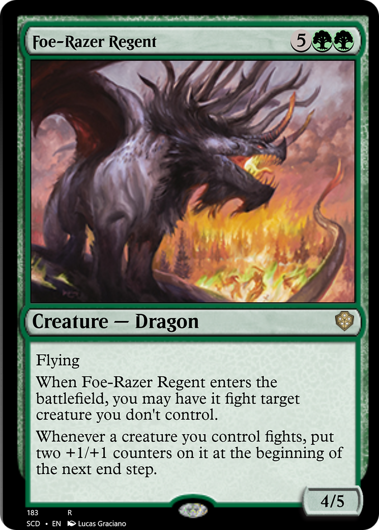 Foe-Razer Regent [Starter Commander Decks] | Black Swamp Games