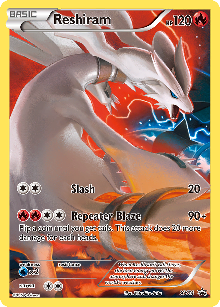 Reshiram (XY74) [XY: Black Star Promos] | Black Swamp Games