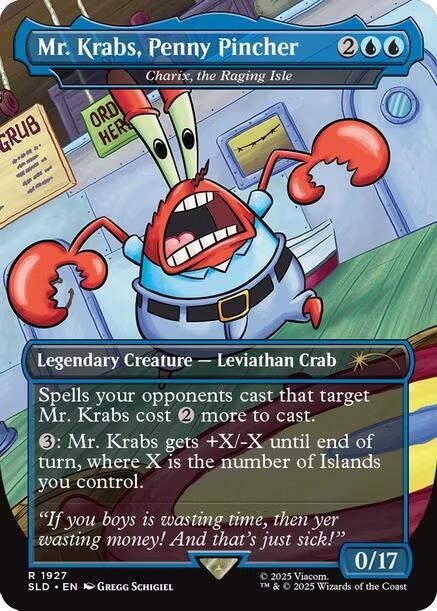 Mr. Krabs, Penny Pincher - Charix, the Raging Isle [Secret Lair Drop Series] | Black Swamp Games