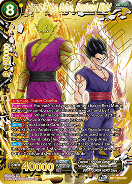 Piccolo & Son Gohan, Newfound Might (BT17-148) [Ultimate Squad] | Black Swamp Games