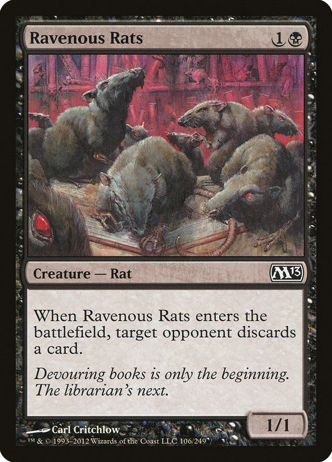Ravenous Rats [Magic 2013] | Black Swamp Games