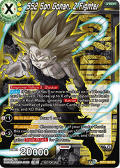 SS2 Son Gohan, Z Fighter (Championship 2022) (BT17-083) [Promotion Cards] | Black Swamp Games