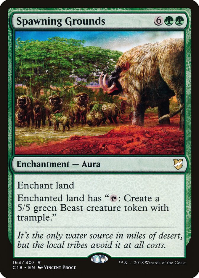 Spawning Grounds [Commander 2018] | Black Swamp Games