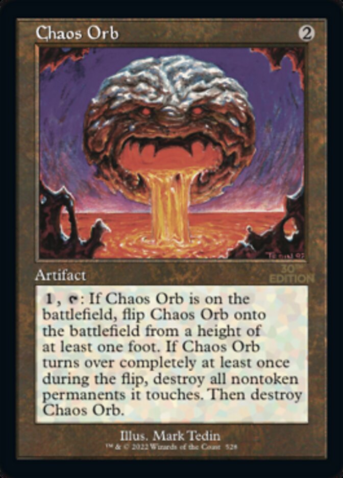Chaos Orb (Retro) [30th Anniversary Edition] | Black Swamp Games