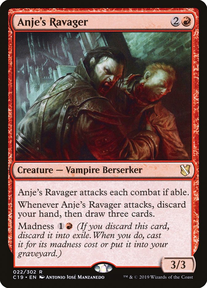 Anje's Ravager [Commander 2019] | Black Swamp Games