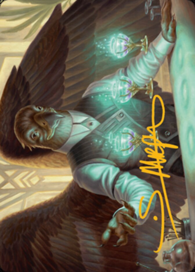 Speakeasy Server Art Card (Gold-Stamped Signature) [Streets of New Capenna Art Series] | Black Swamp Games