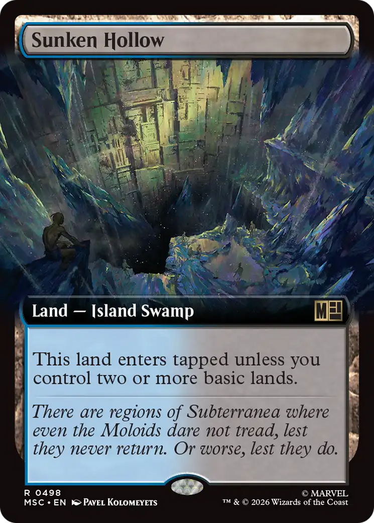 Sunken Hollow (Extended Art) [Marvel Super Heroes Commander] | Black Swamp Games
