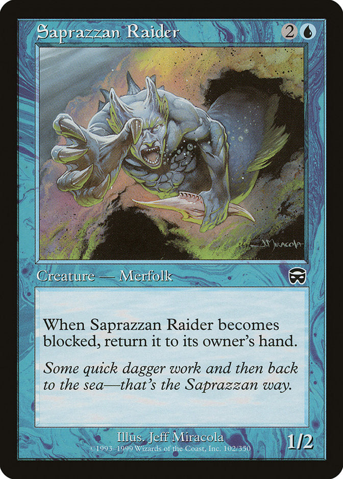 Saprazzan Raider [Mercadian Masques] | Black Swamp Games
