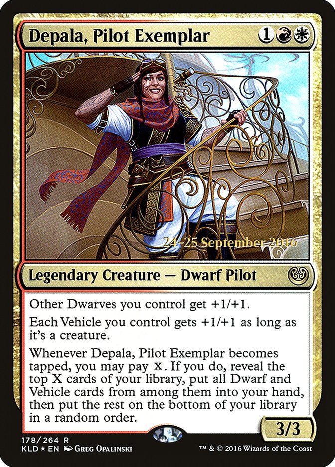 Depala, Pilot Exemplar [Kaladesh Prerelease Promos] | Black Swamp Games