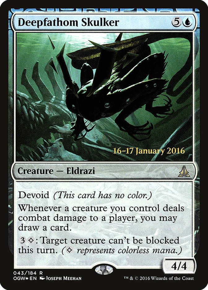 Deepfathom Skulker [Oath of the Gatewatch Prerelease Promos] | Black Swamp Games