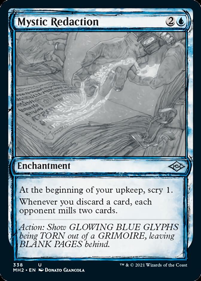 Mystic Redaction (Sketch) [Modern Horizons 2] | Black Swamp Games