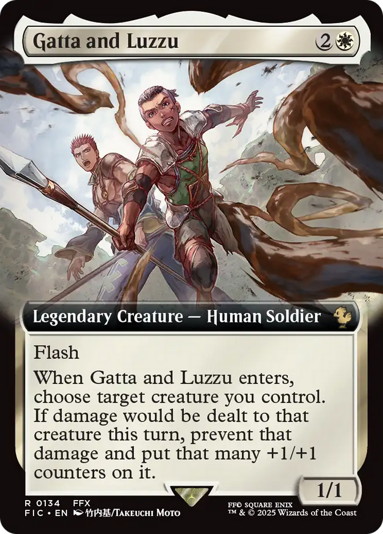 Gatta and Luzzu (Extended Art) [FINAL FANTASY Commander] | Black Swamp Games