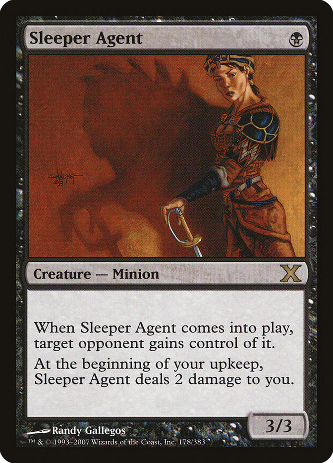 Sleeper Agent [Tenth Edition] | Black Swamp Games