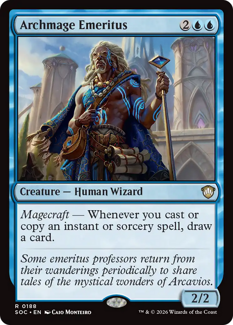 Archmage Emeritus [Secrets of Strixhaven Commander] | Black Swamp Games