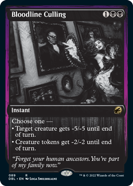 Bloodline Culling [Innistrad: Double Feature] | Black Swamp Games