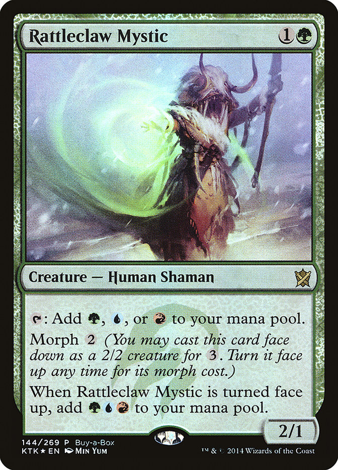 Rattleclaw Mystic (Buy-A-Box) [Khans of Tarkir Promos] | Black Swamp Games
