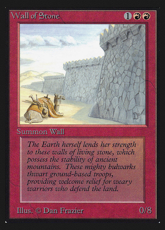 Wall of Stone [Collectors' Edition] | Black Swamp Games