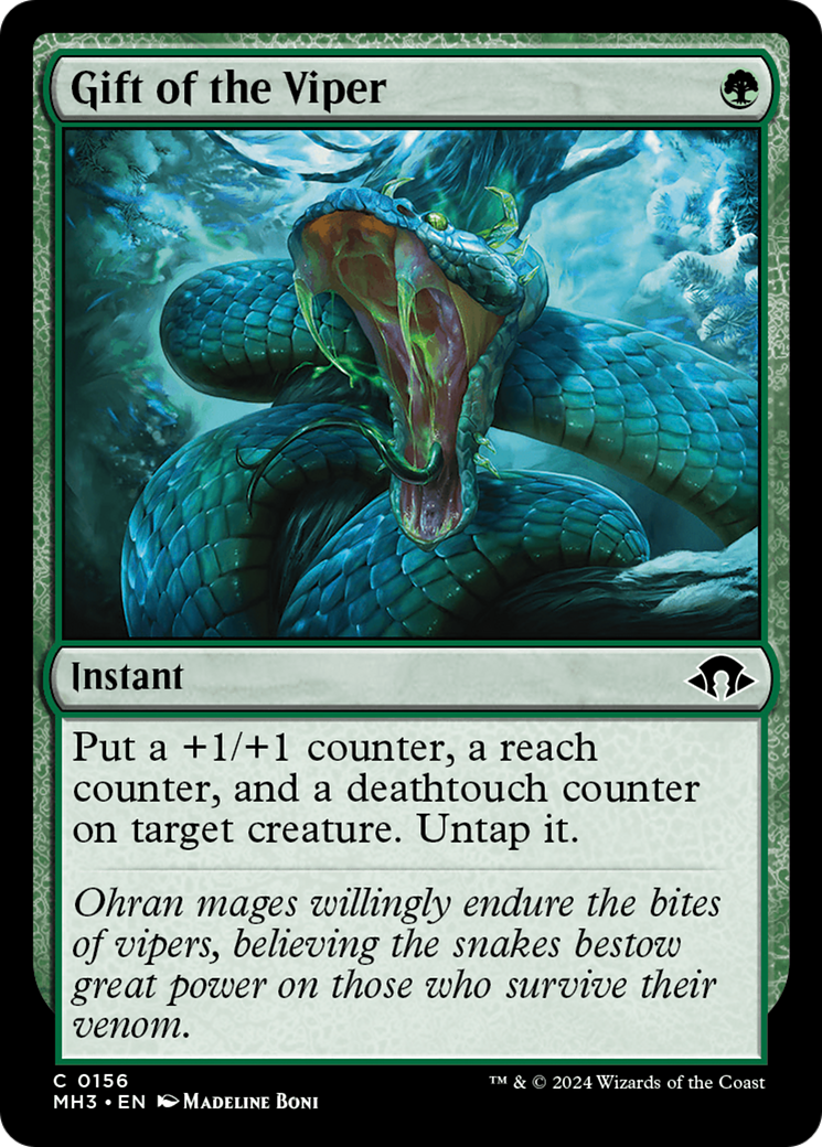 Gift of the Viper [Modern Horizons 3] | Black Swamp Games