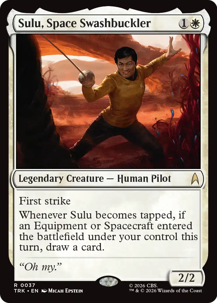 Sulu, Space Swashbuckler [Star Trek] | Black Swamp Games