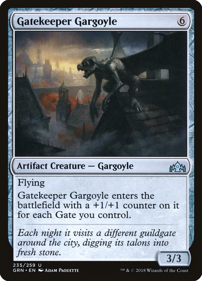 Gatekeeper Gargoyle [Guilds of Ravnica] | Black Swamp Games