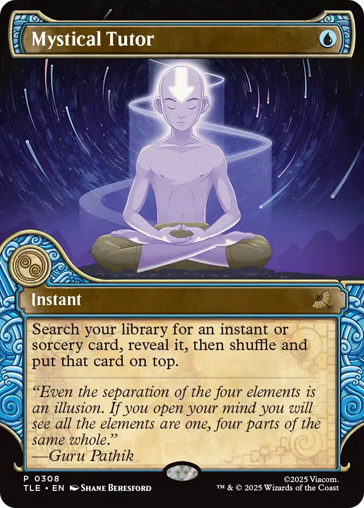Mystical Tutor (Showcase) [Avatar: The Last Airbender: Eternal-Legal] | Black Swamp Games