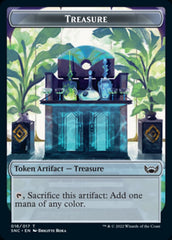 Treasure (016) // Rhino Warrior Double-Sided Token [Streets of New Capenna Tokens] | Black Swamp Games