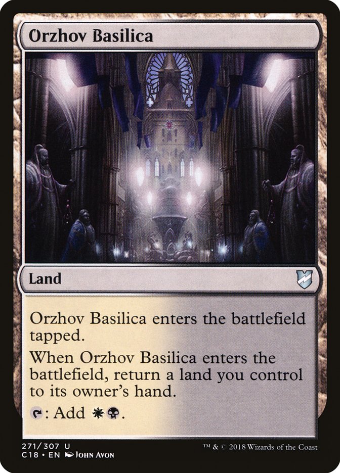 Orzhov Basilica [Commander 2018] | Black Swamp Games