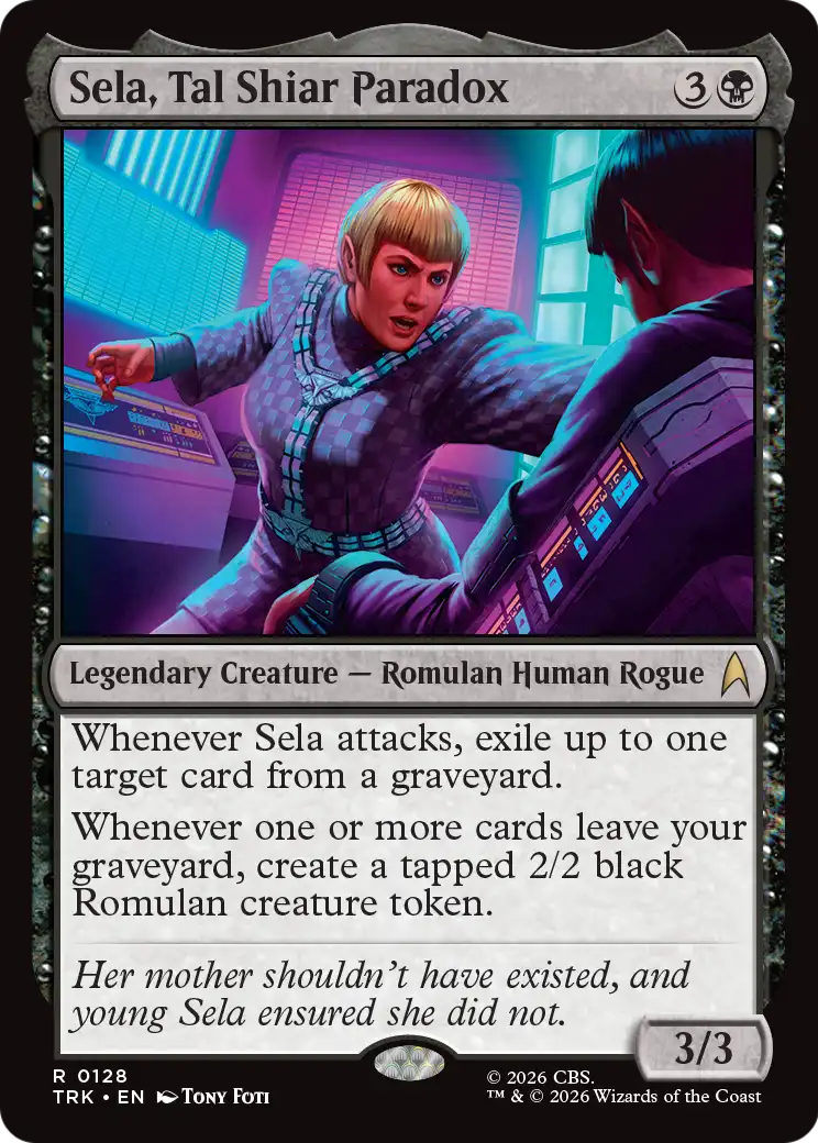 Sela, Tal Shiar Paradox [Star Trek] | Black Swamp Games