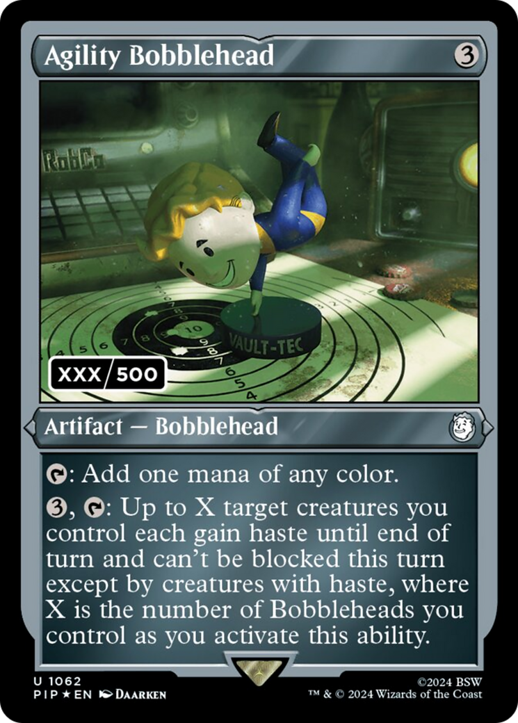 Agility Bobblehead (Serial Numbered) [Fallout] | Black Swamp Games