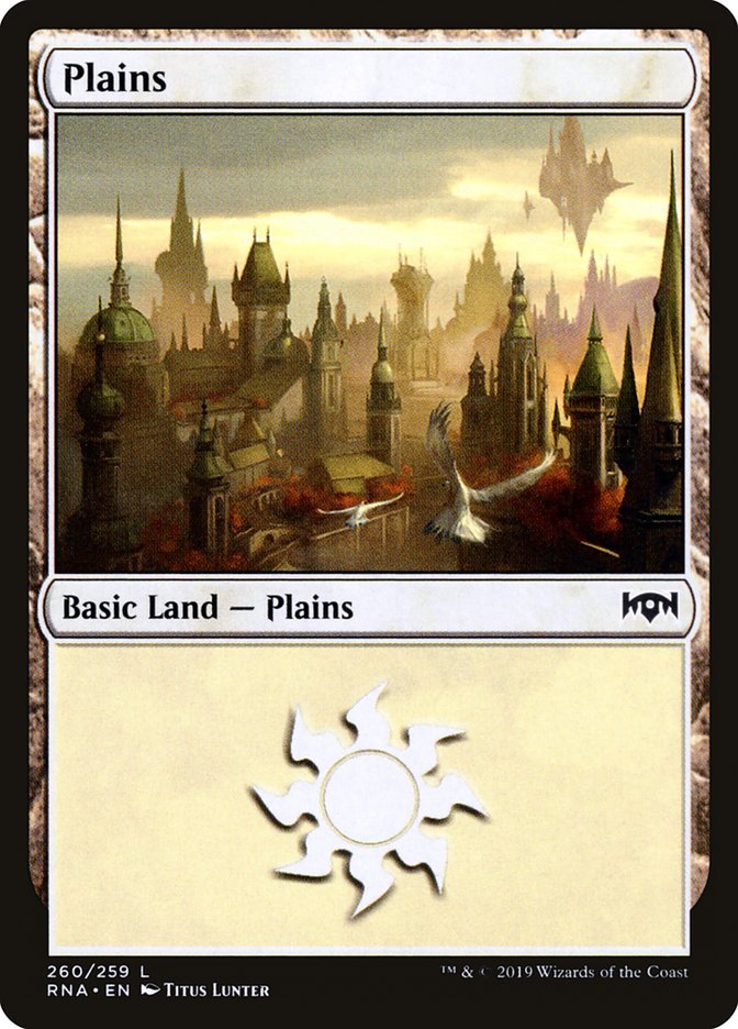 Plains (260) [Ravnica Allegiance] | Black Swamp Games