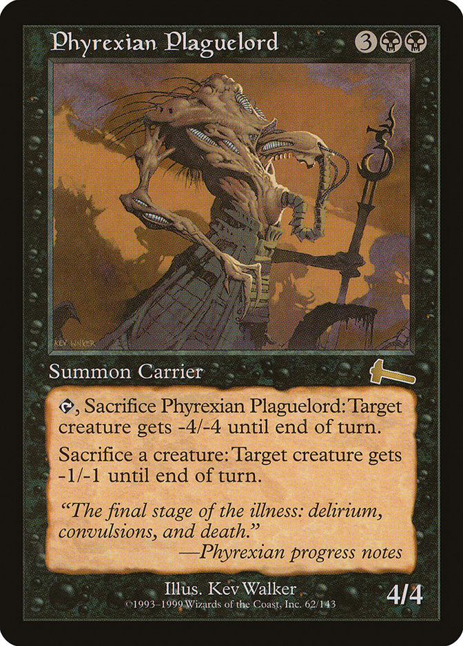 Phyrexian Plaguelord [Urza's Legacy] | Black Swamp Games