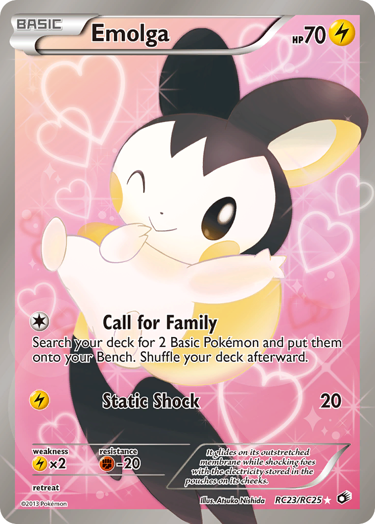 Emolga (RC23/RC25) [Black & White: Legendary Treasures] | Black Swamp Games