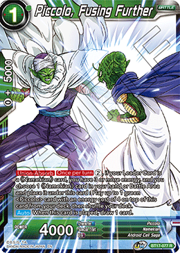 Piccolo, Fusing Further (BT17-077) [Ultimate Squad] | Black Swamp Games