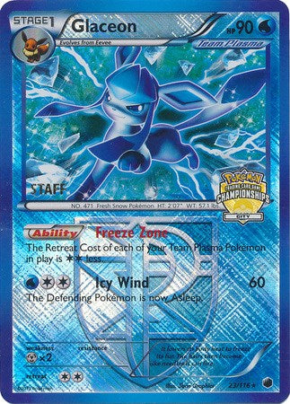 Glaceon (023/116) (City Championships) (Staff) [League & Championship Cards] | Black Swamp Games