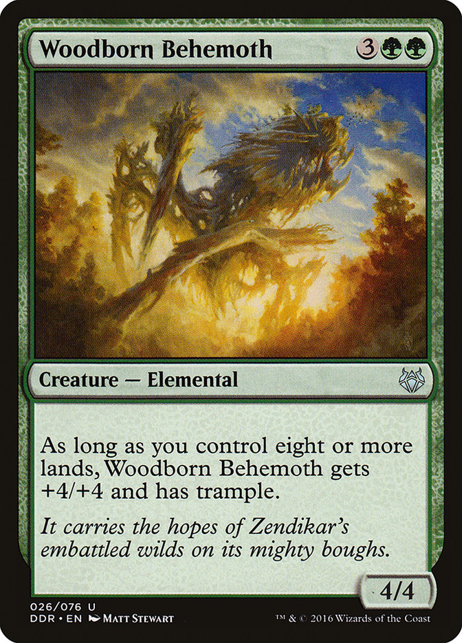 Woodborn Behemoth [Duel Decks: Nissa vs. Ob Nixilis] | Black Swamp Games