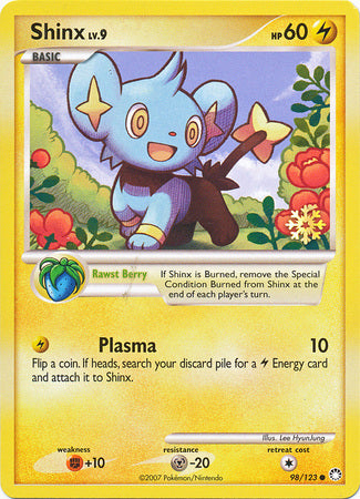 Shinx (98/123) [Countdown Calendar Promos] | Black Swamp Games
