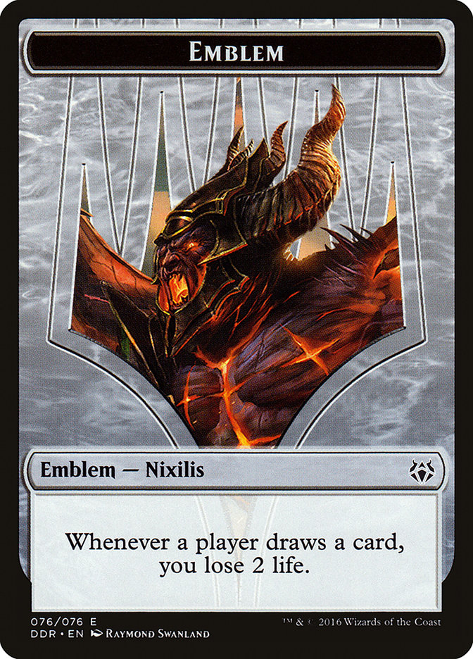Ob Nixilis Reignited Emblem [Duel Decks: Nissa vs. Ob Nixilis] | Black Swamp Games