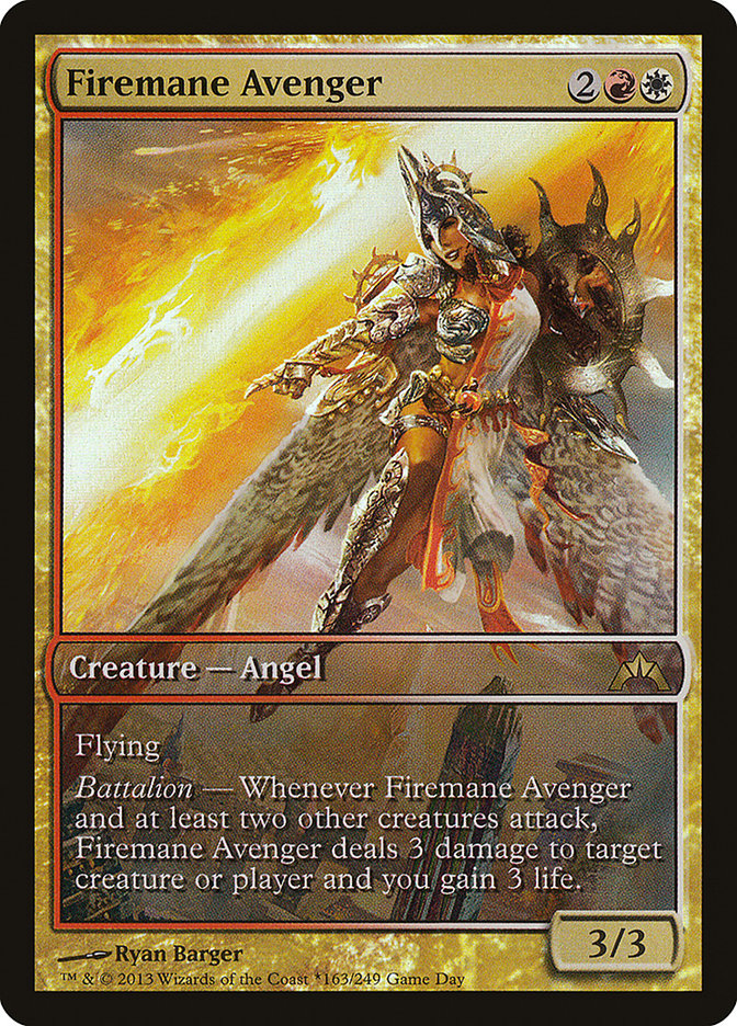 Firemane Avenger (Game Day) [Gatecrash Promos] | Black Swamp Games