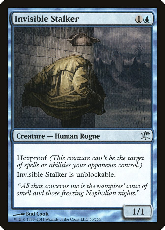 Invisible Stalker [Innistrad] | Black Swamp Games