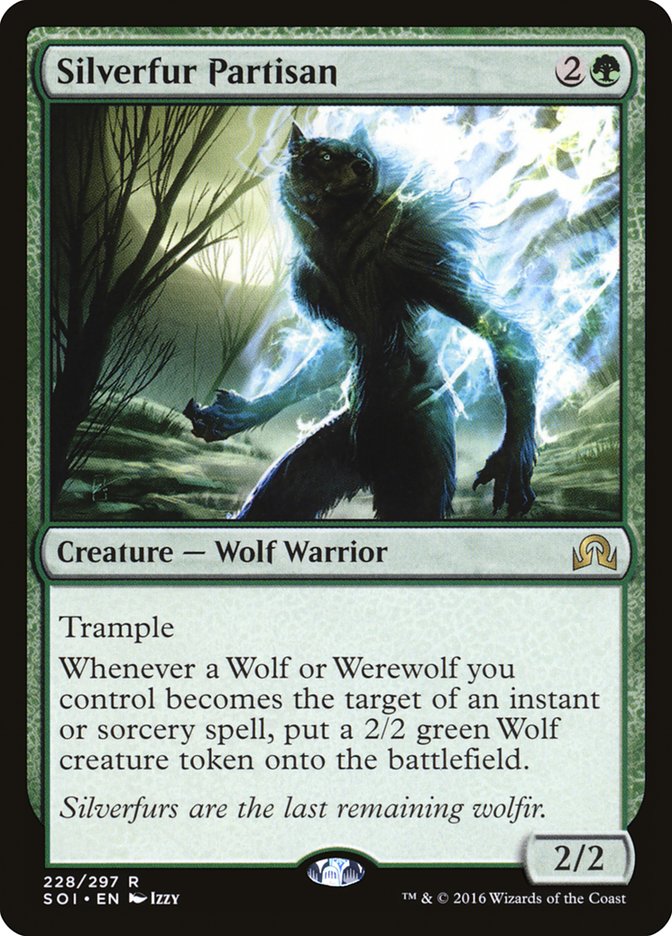 Silverfur Partisan [Shadows over Innistrad] | Black Swamp Games