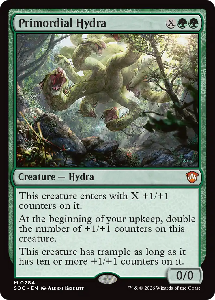 Primordial Hydra [Secrets of Strixhaven Commander] | Black Swamp Games