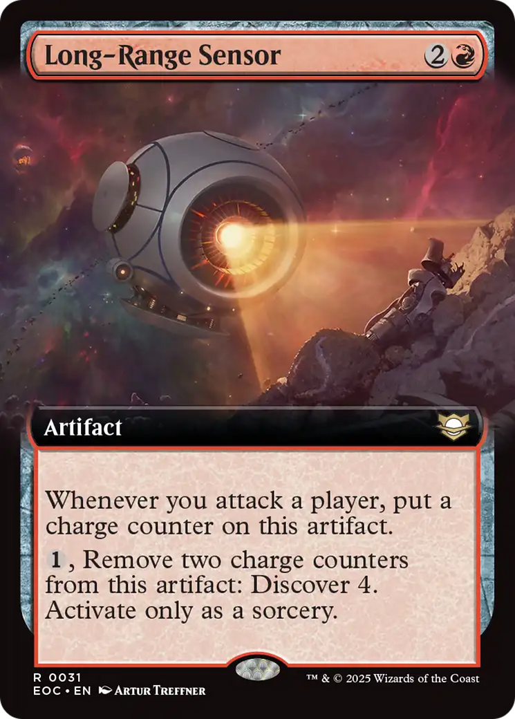 Long-Range Sensor (Extended Art) [Edge of Eternities Commander] | Black Swamp Games