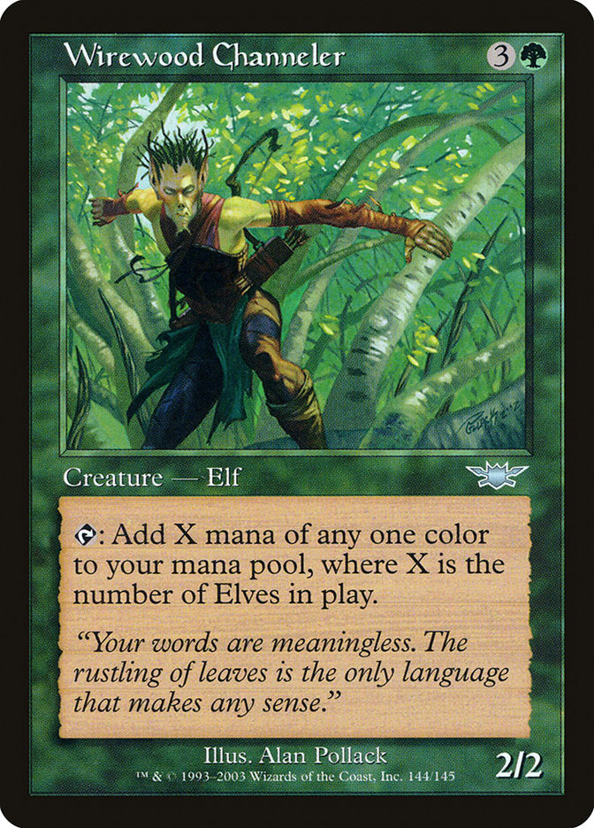 Wirewood Channeler [Legions] | Black Swamp Games