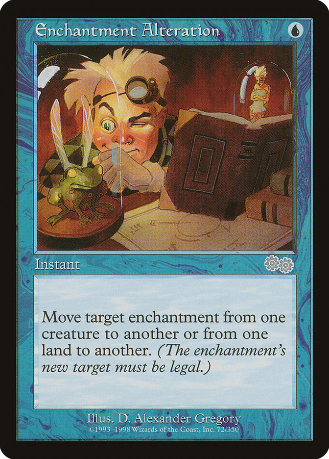 Enchantment Alteration [Urza's Saga] | Black Swamp Games