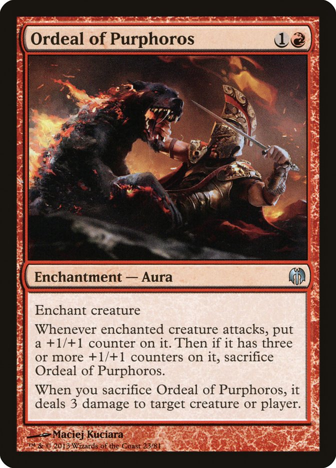 Ordeal of Purphoros [Duel Decks: Heroes vs. Monsters] | Black Swamp Games