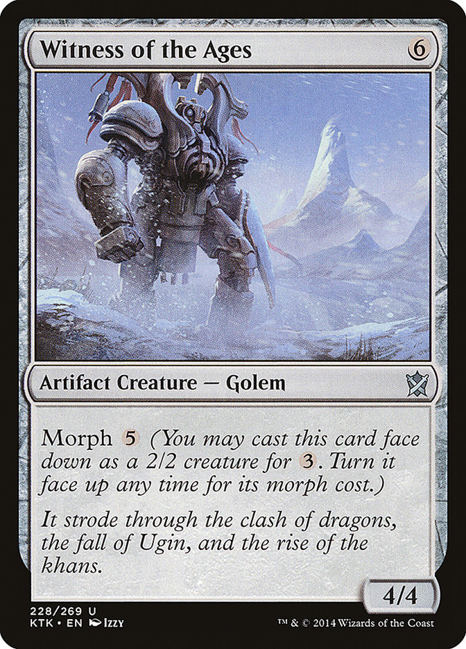Witness of the Ages [Khans of Tarkir] | Black Swamp Games