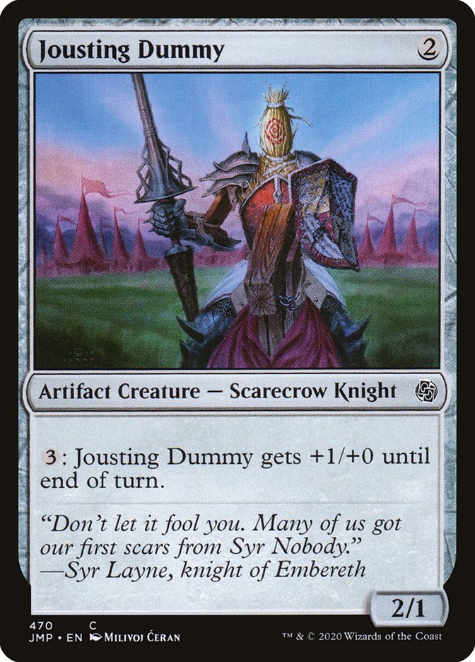 Jousting Dummy [Jumpstart] | Black Swamp Games