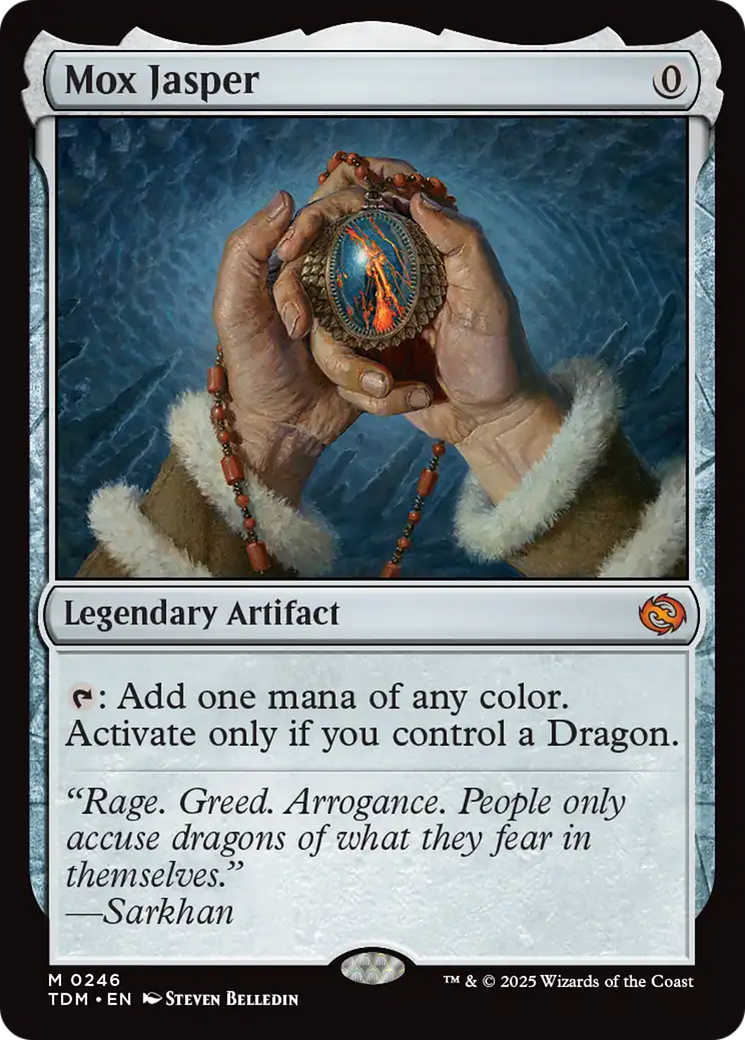Mox Jasper [Tarkir: Dragonstorm] | Black Swamp Games