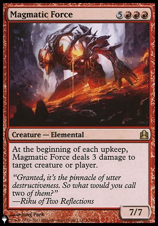 Magmatic Force [The List] | Black Swamp Games