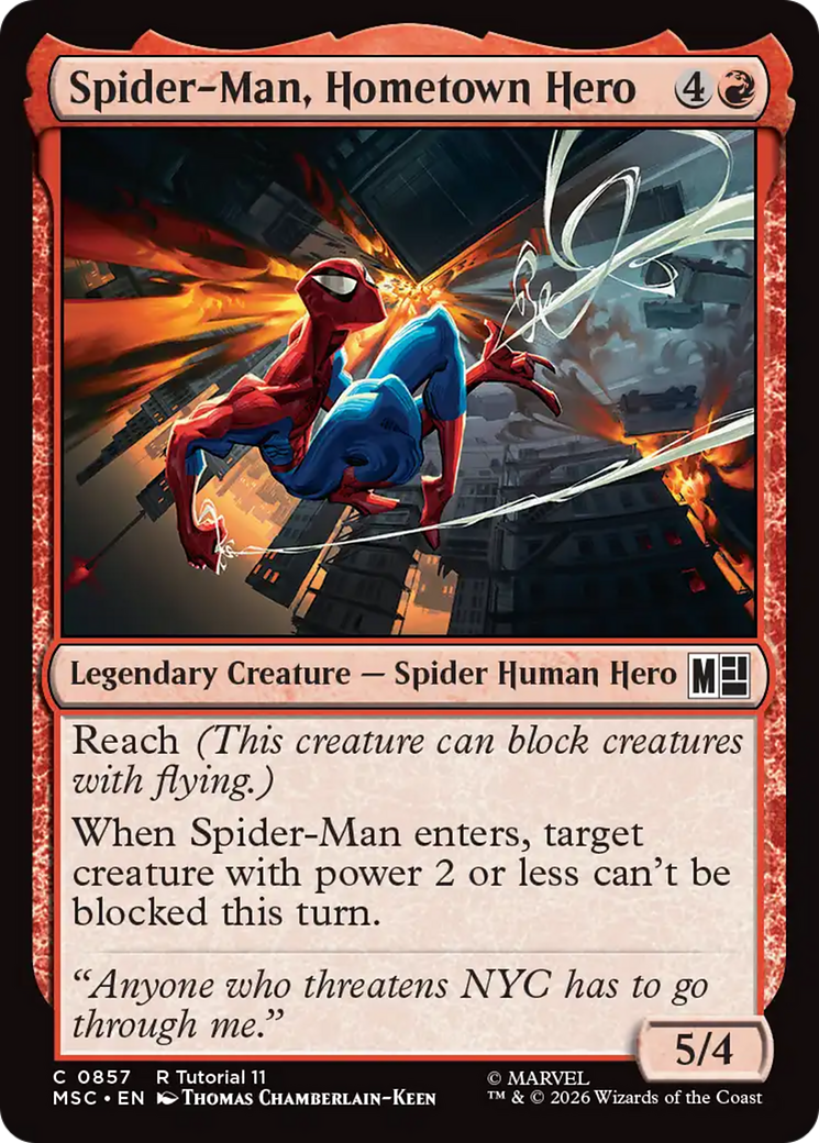 Spider-Man, Hometown Hero [Marvel Super Heroes Commander] | Black Swamp Games